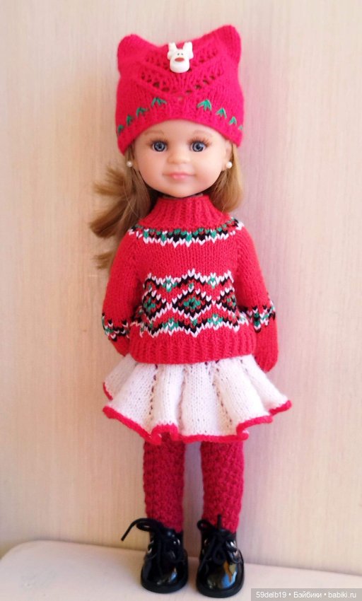 Ещё один рождественский костюм в этом уходящем году