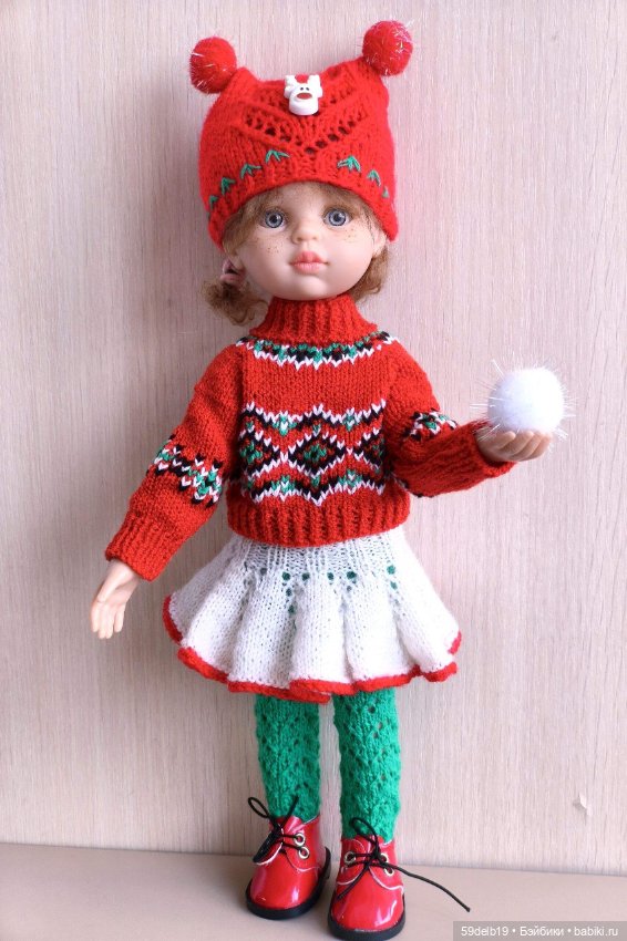 Ещё один рождественский костюм в этом уходящем году (фото 8)