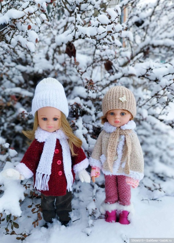 А у нас зима, зима, зима — Одежда и обувь для кукол своими руками: фото (фото 6)