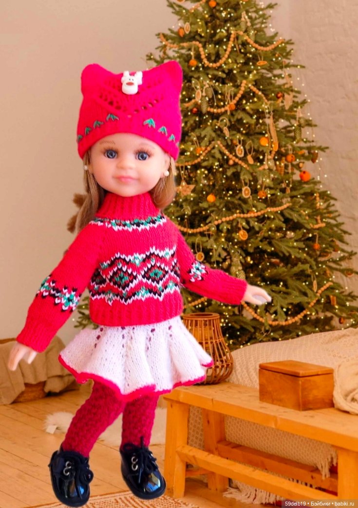 Ещё один рождественский костюм в этом уходящем году