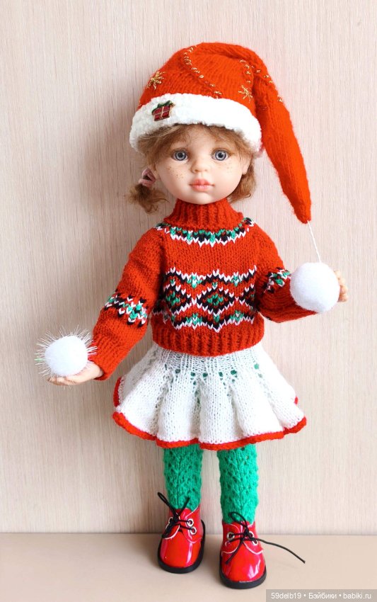 Ещё один рождественский костюм в этом уходящем году