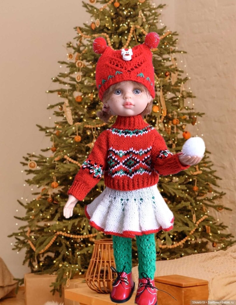 Ещё один рождественский костюм в этом уходящем году