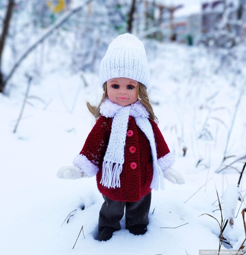 А у нас зима, зима, зима — Одежда и обувь для кукол своими руками: фото (фото 3)