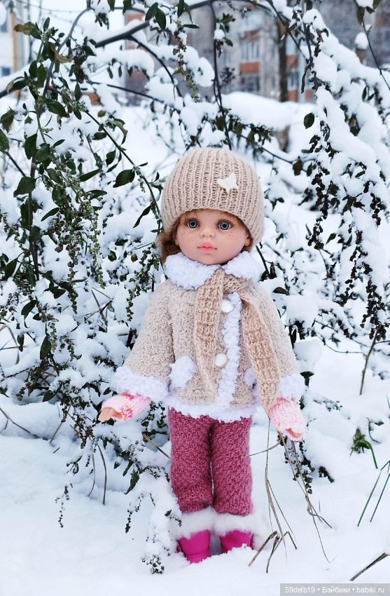 А у нас зима, зима, зима — Одежда и обувь для кукол своими руками: фото (фото 2)