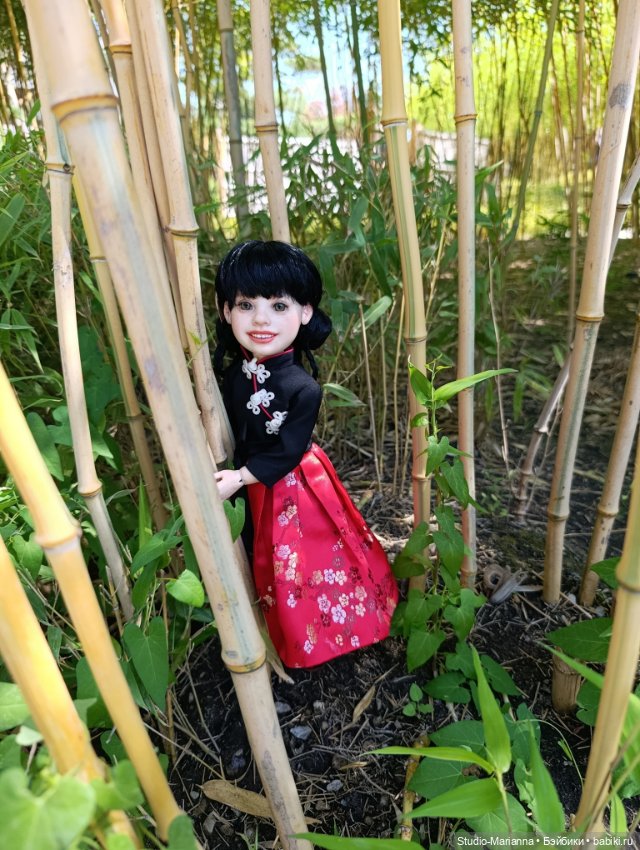 Катюшка в японском саду в Краснодаре
