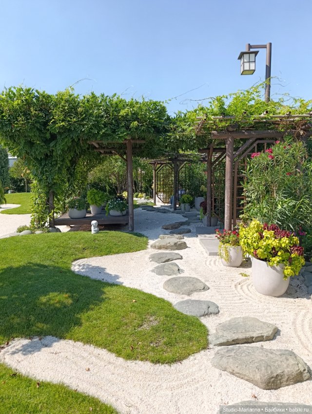 Катюшка в японском саду в Краснодаре