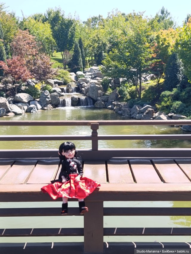 Катюшка в японском саду в Краснодаре (фото 10)