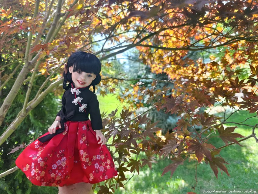 Катюшка в японском саду в Краснодаре