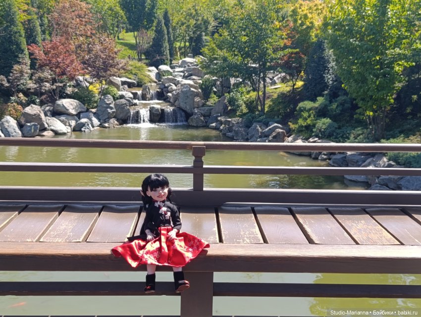 Катюшка в японском саду в Краснодаре (фото 9)