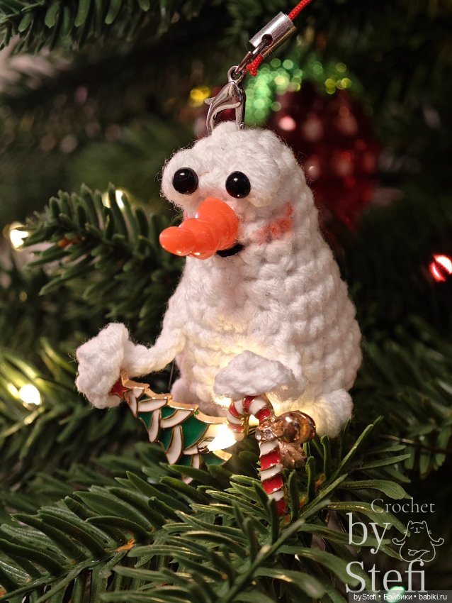 Снежный Муфик — Вязаные игрушки и амигуруми: крючком (фото 2)