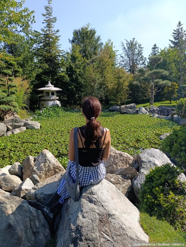 Катюшка в японском саду в Краснодаре