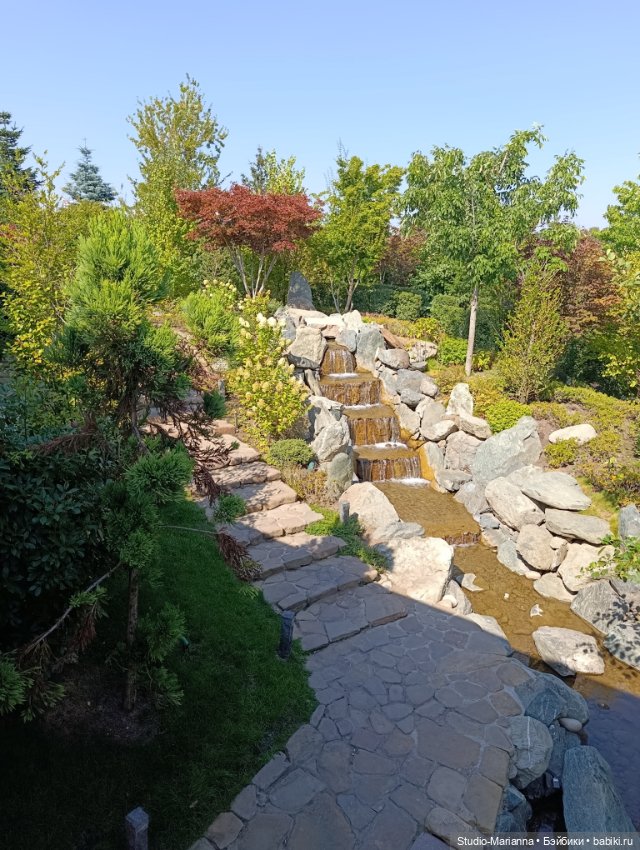 Катюшка в японском саду в Краснодаре