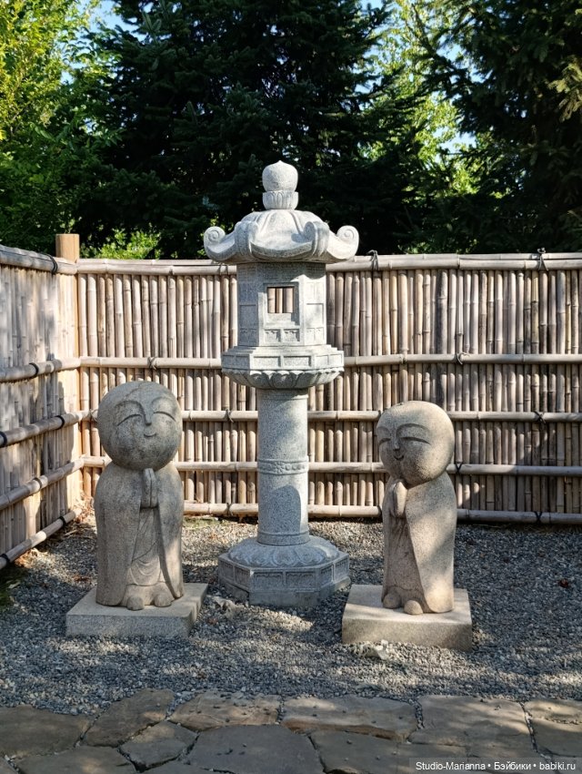 Катюшка в японском саду в Краснодаре