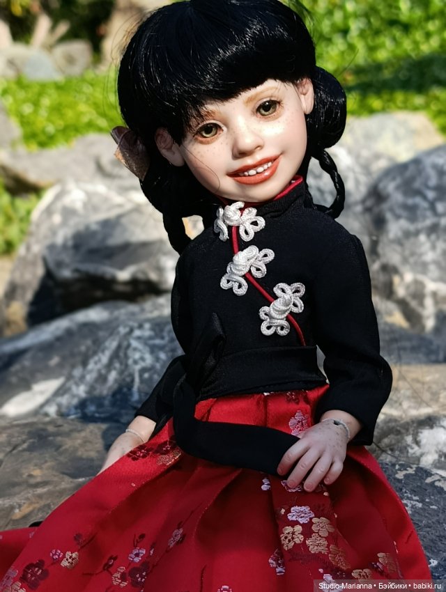 Катюшка в японском саду в Краснодаре