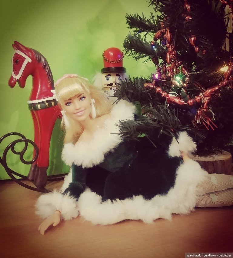 Ретро Новый год — Куклы Barbie (Барби): Looks (фото 4)