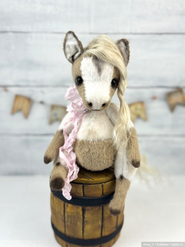 Тедди лошадка Мира — Авторские мишки Тедди и друзья: фото