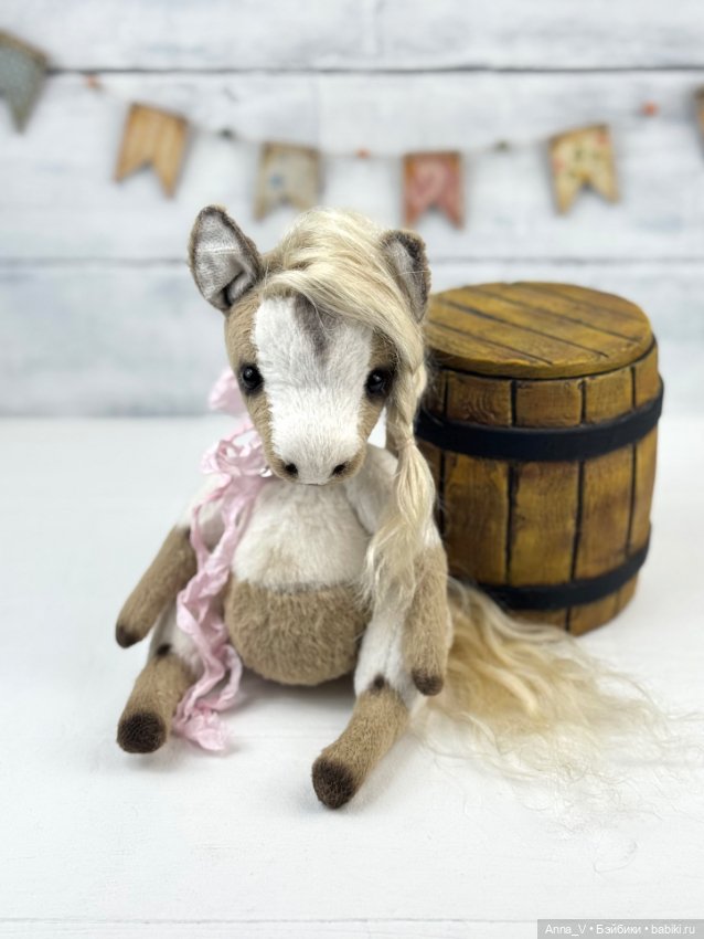 Тедди лошадка Мира — Авторские мишки Тедди и друзья: фото (фото 3)