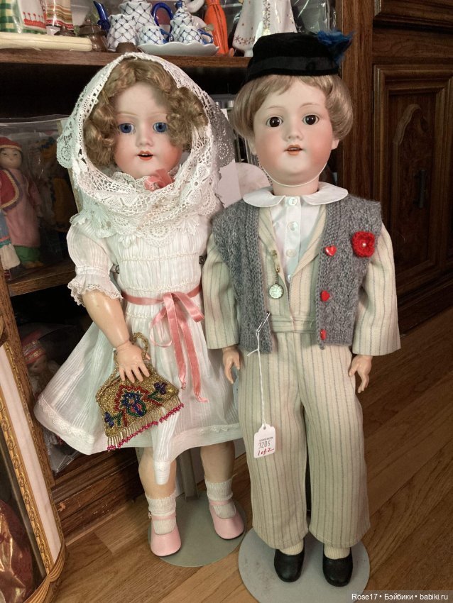 Мои антикварные куколки — Редкие антикварные куклы и реплики: воск