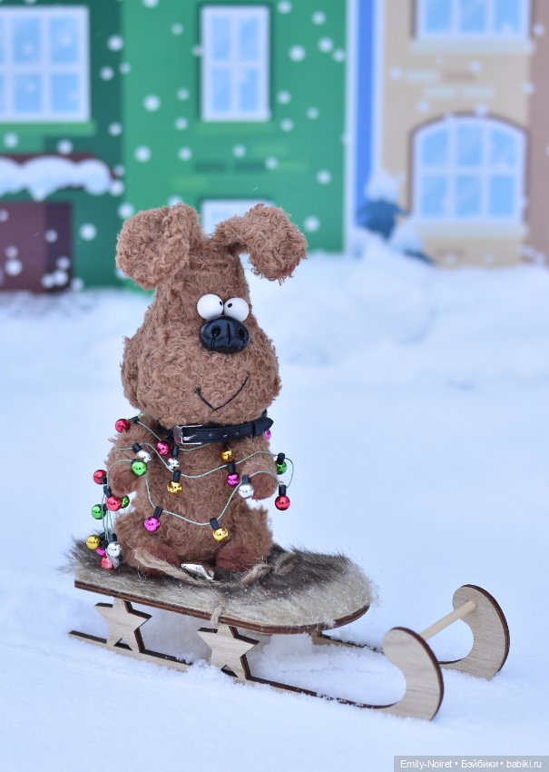Снегопадик — Домашние фото авторских игрушек: Тедди (фото 6)