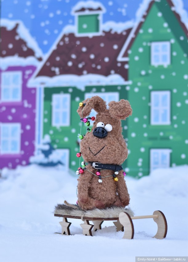 Снегопадик — Домашние фото авторских игрушек: Тедди (фото 5)