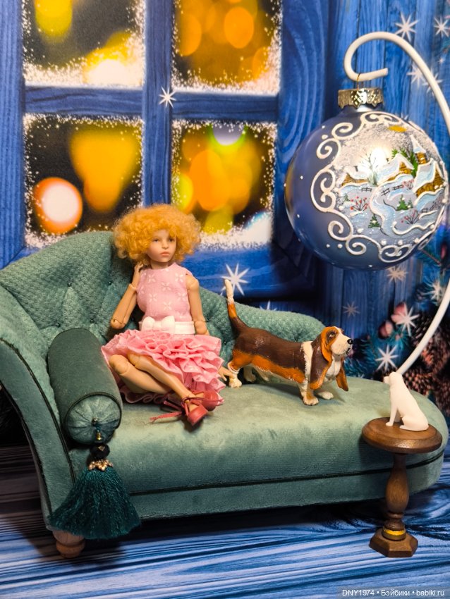 В ожидании Нового года, с Ажур