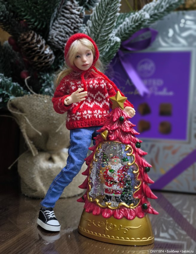 В ожидании Нового года, с Алетт (фото 2)