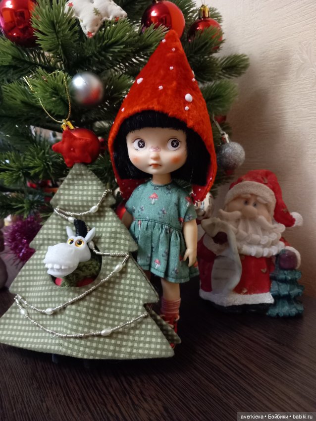 Как дети ёлку украшали — Куклы Pututu (Путуту): дизайнерский винил (фото 7)