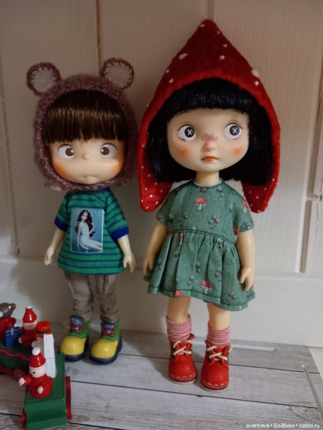 Как дети ёлку украшали — Куклы Pututu (Путуту): дизайнерский винил (фото 9)