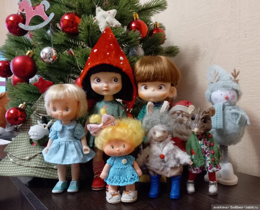 Как дети ёлку украшали — Куклы Pututu (Путуту): дизайнерский винил