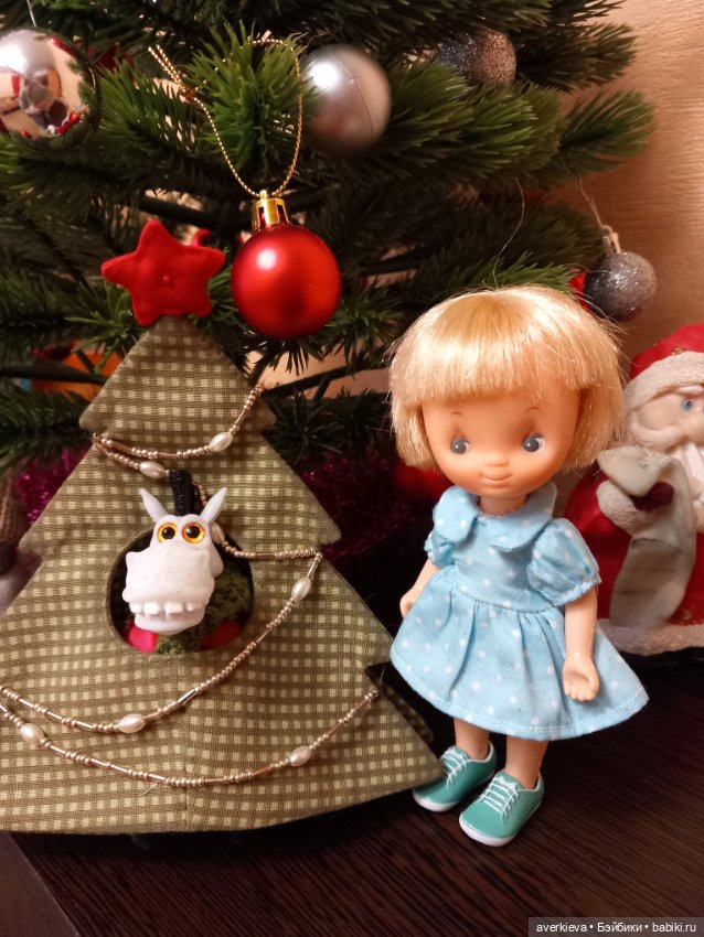 Как дети ёлку украшали — Куклы Pututu (Путуту): дизайнерский винил (фото 6)