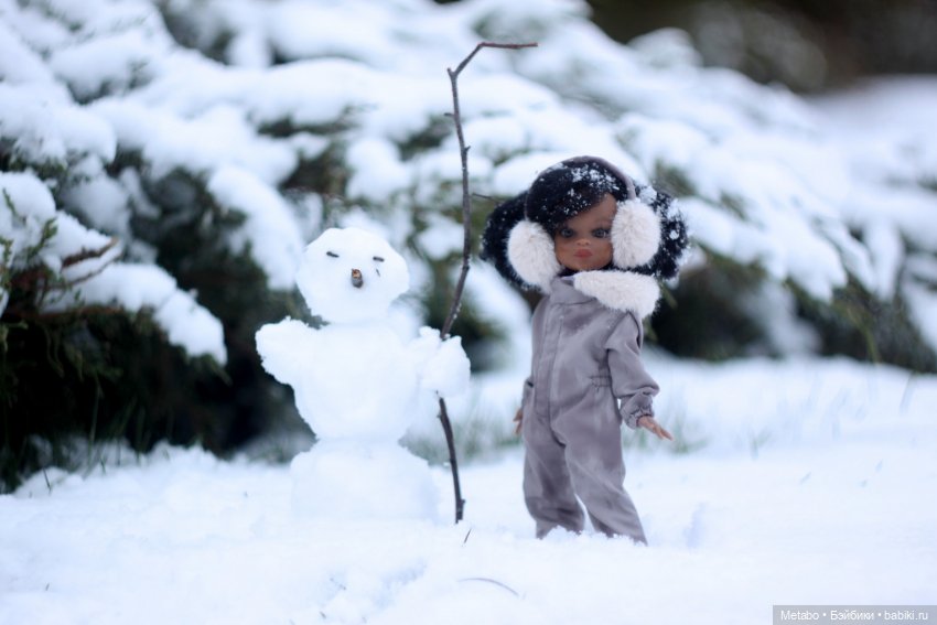 Зима. Снег — Куклы Paola Reina (Паола Рейна): новинки