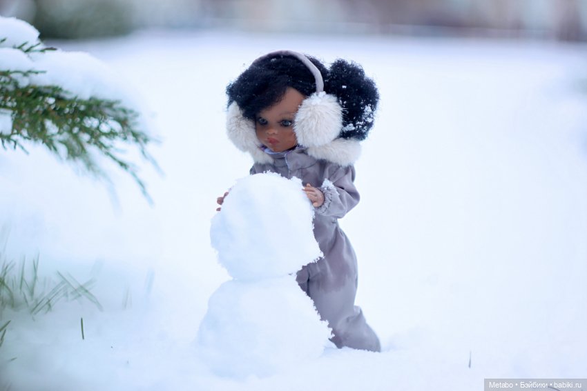 Зима. Снег — Куклы Paola Reina (Паола Рейна): новинки