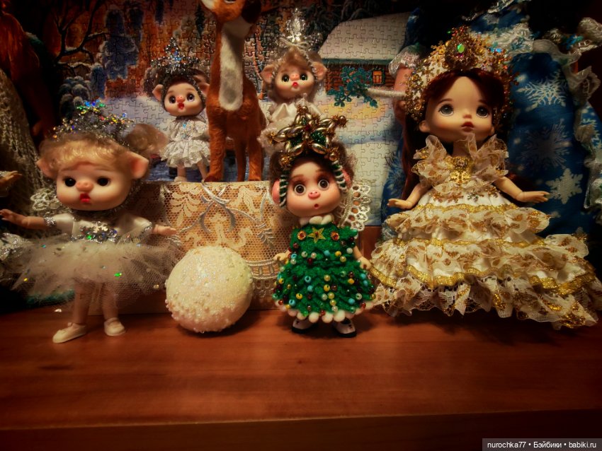 Про Нафочку. В новогодней инсталляции (фото 8)