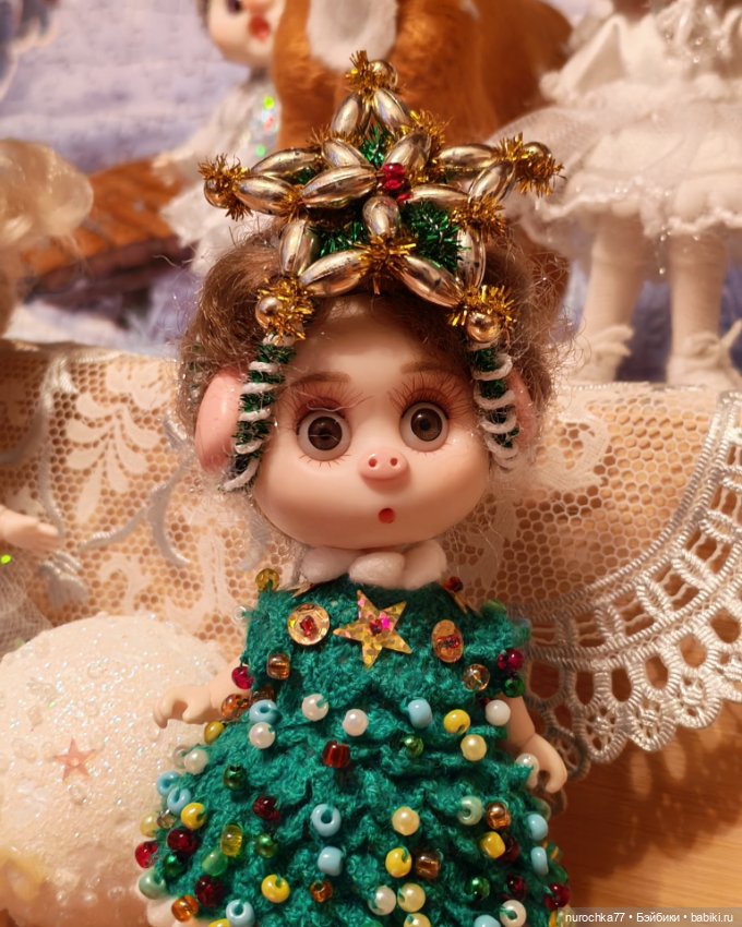 Про Нафочку. В новогодней инсталляции (фото 6)