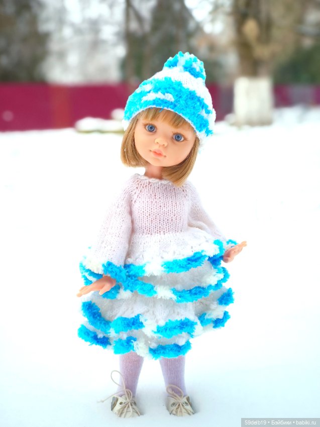 Про Снегурочку — Одежда и обувь для кукол своими руками: фото (фото 5)