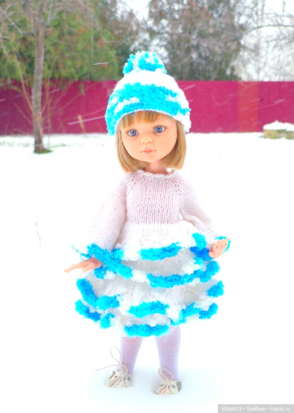 Про Снегурочку — Одежда и обувь для кукол своими руками: фото (фото 2)