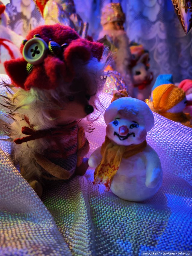 Про Нафочку. В новогодней инсталляции