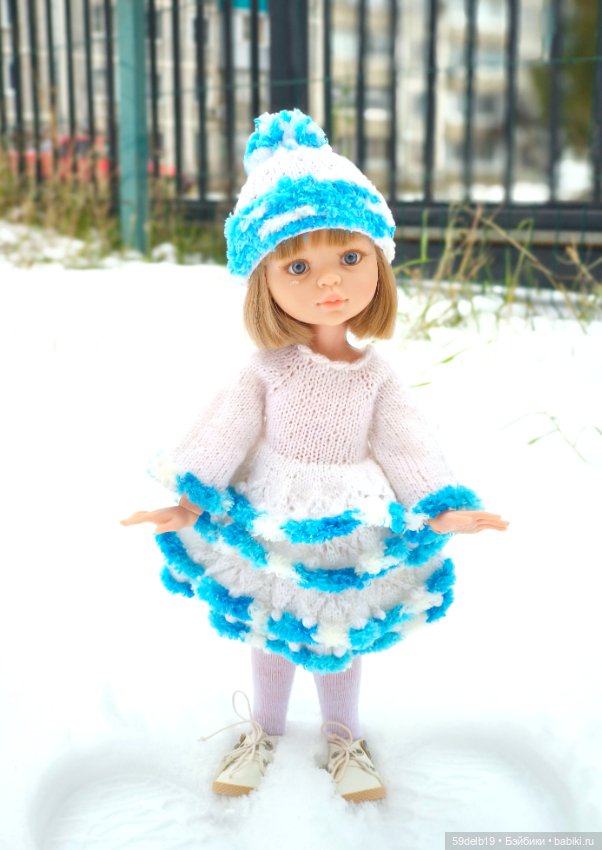Про Снегурочку — Одежда и обувь для кукол своими руками: фото