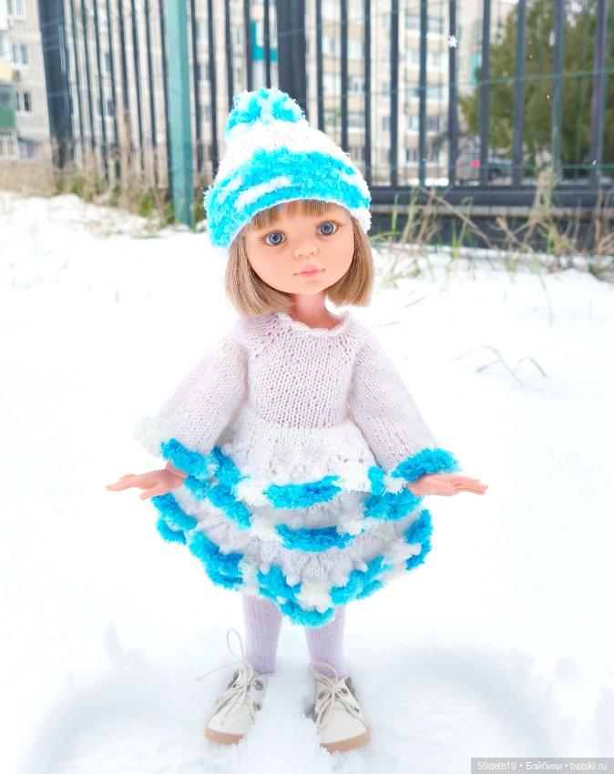 Про Снегурочку — Одежда и обувь для кукол своими руками: фото (фото 6)