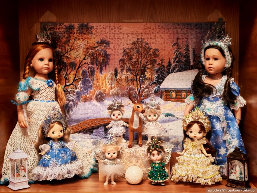 Про Нафочку. В новогодней инсталляции