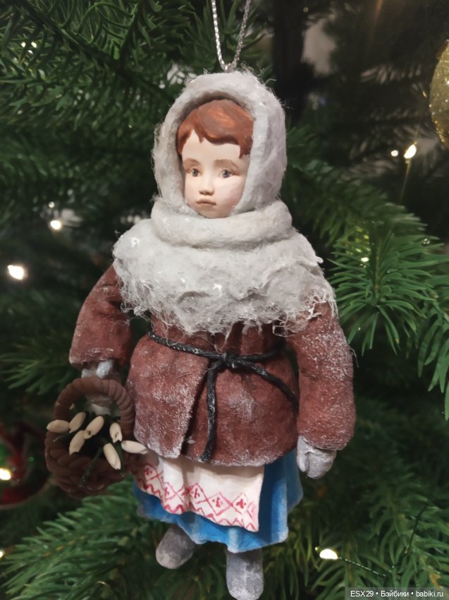 30 декабря - День ёлочных игрушек. Моя ватная коллекция