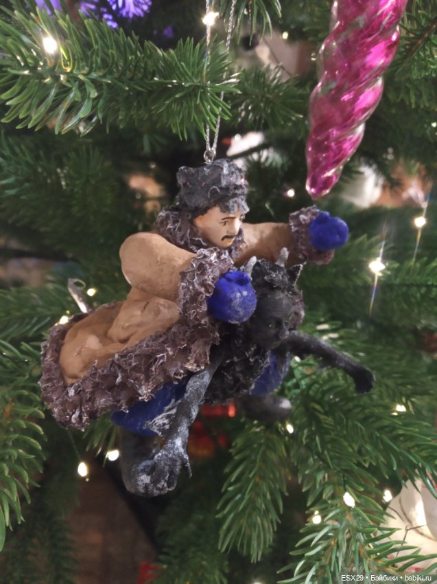 30 декабря - День ёлочных игрушек. Моя ватная коллекция