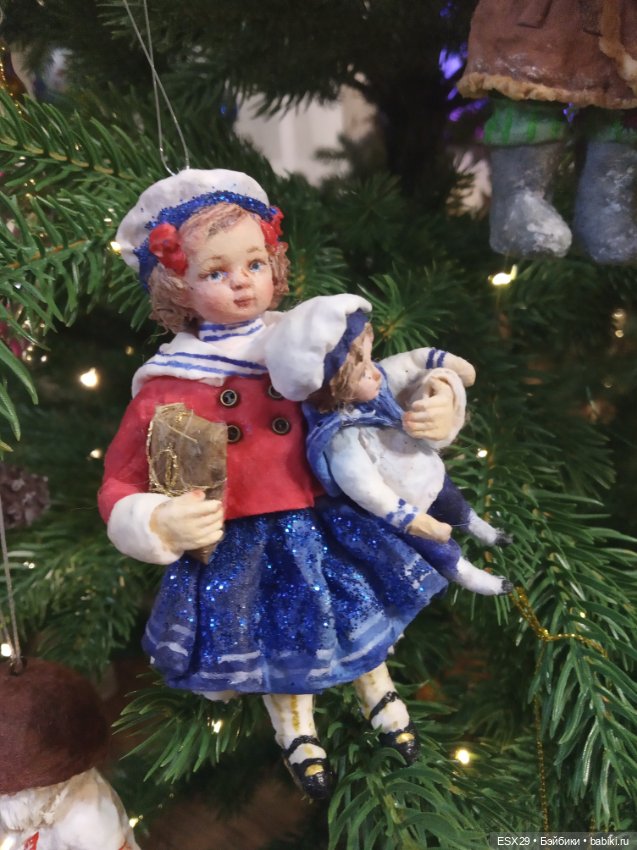 30 декабря - День ёлочных игрушек. Моя ватная коллекция