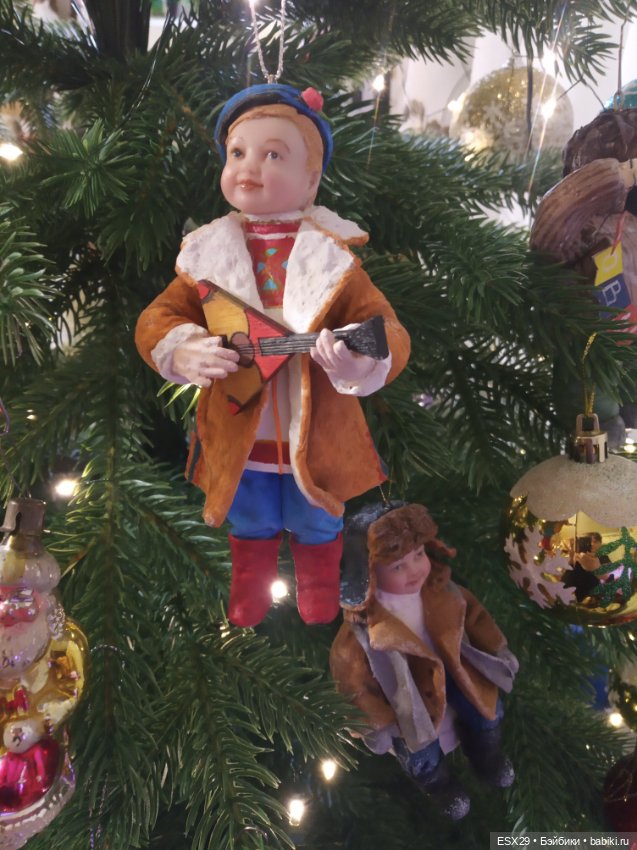 30 декабря - День ёлочных игрушек. Моя ватная коллекция