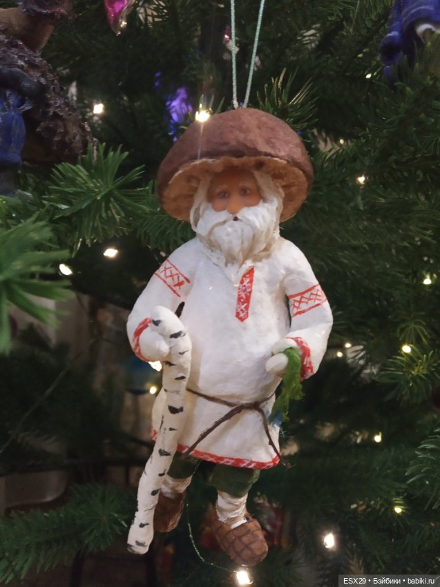 30 декабря - День ёлочных игрушек. Моя ватная коллекция (фото 9)