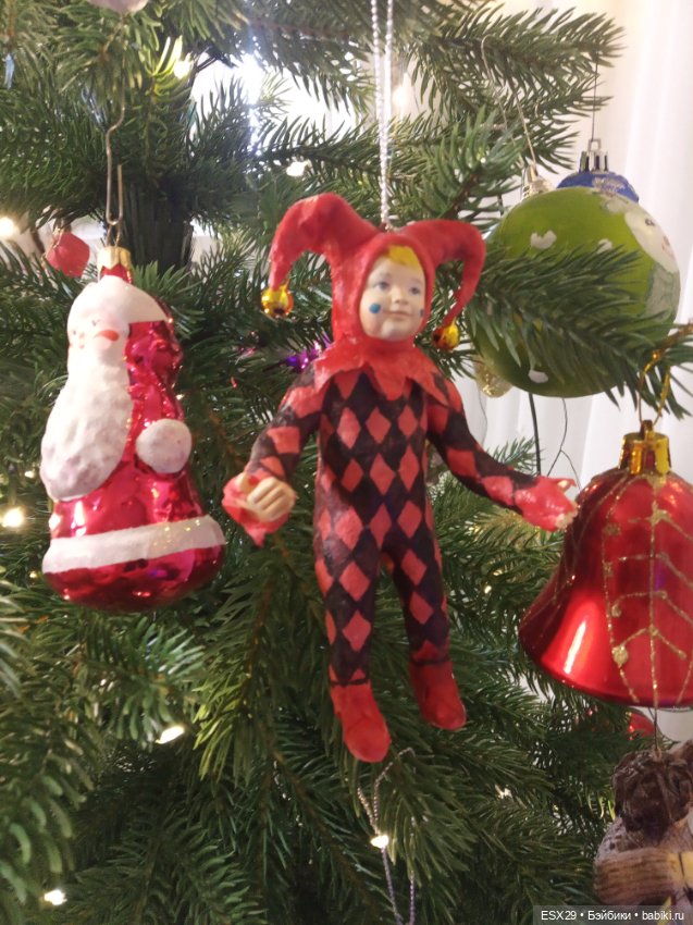 30 декабря - День ёлочных игрушек. Моя ватная коллекция