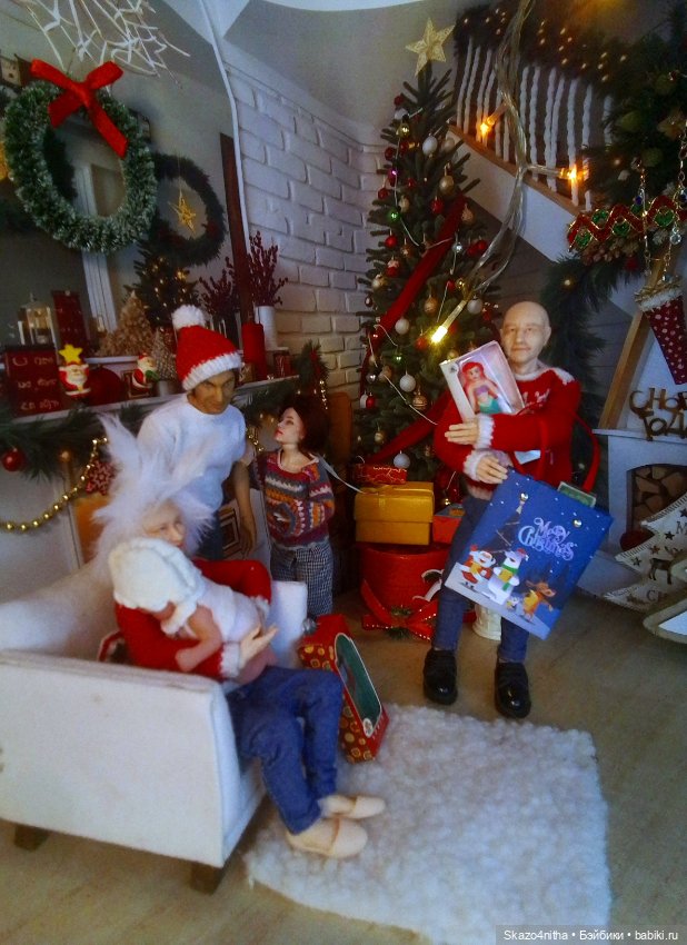 С Новым Годом — Авторские куклы BJD (БЖД) у нас дома: фото (фото 4)