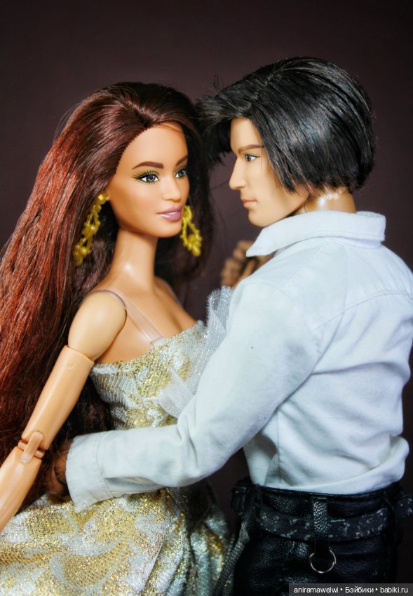 Дариан и Виталина на новогоднем балу