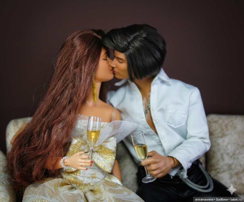 Дариан и Виталина на новогоднем балу