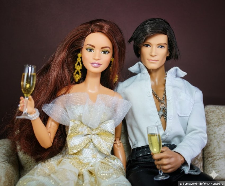 Дариан и Виталина на новогоднем балу